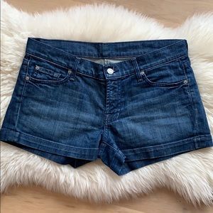 7 for all mankind Jean shorts
